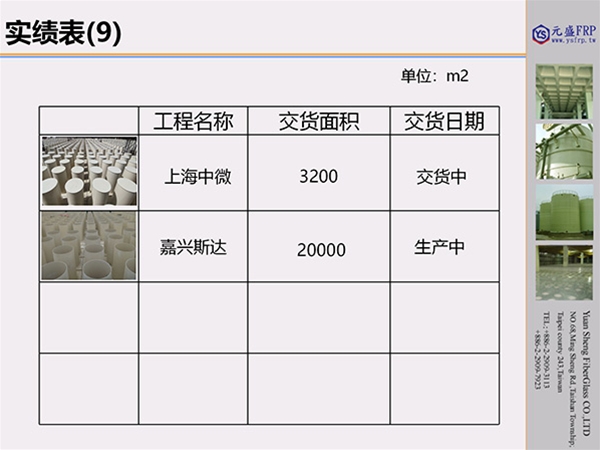 元盛復合材料實績表_10